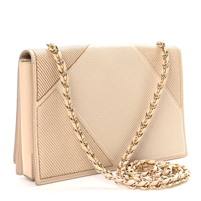 Salvatore Ferragamo Stitched Calfskin Medium Ginny Shoulder Bag Macadamia 3 of 9