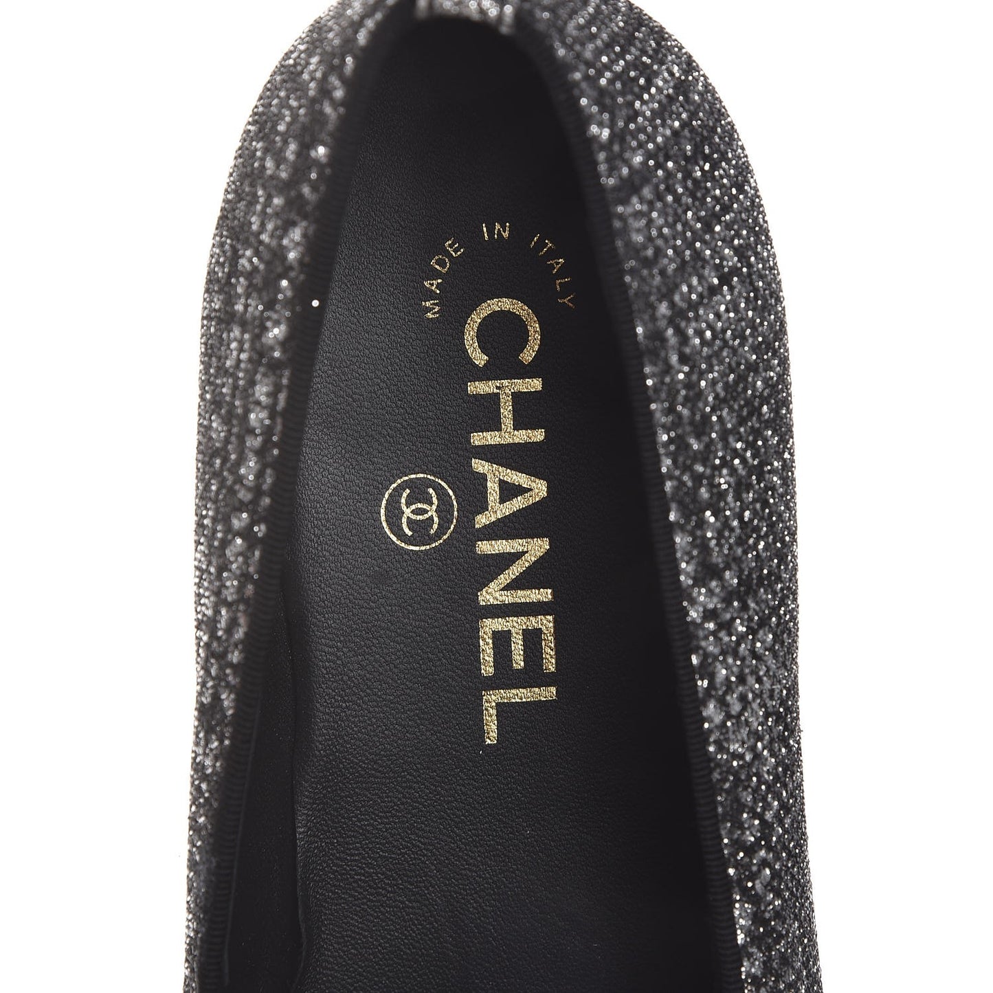 Fantasy Tweed CC Mocassin Loafers 41 Silver