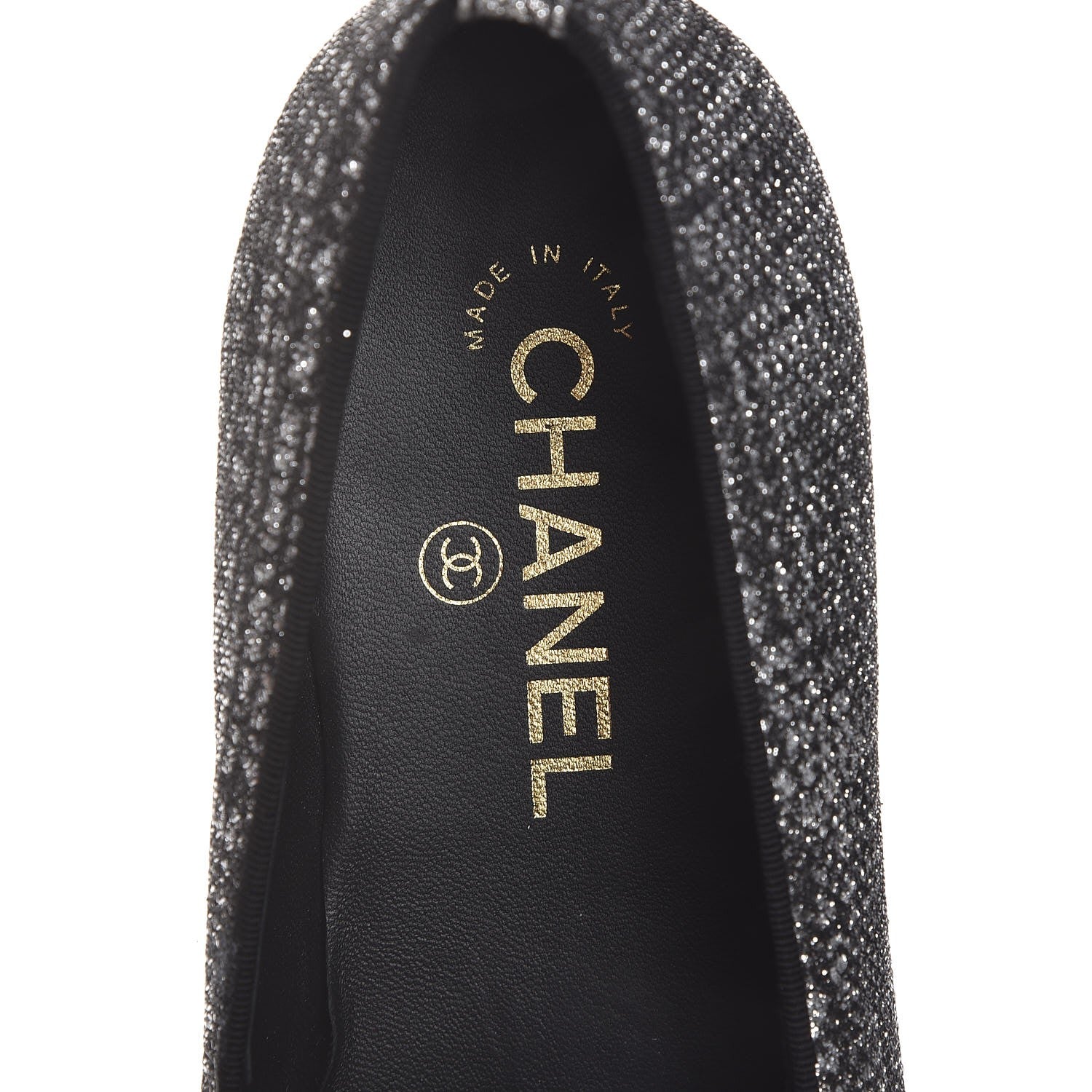 Chanel Fantasy Tweed CC Mocassin Loafers 41 Silver 9 of 11