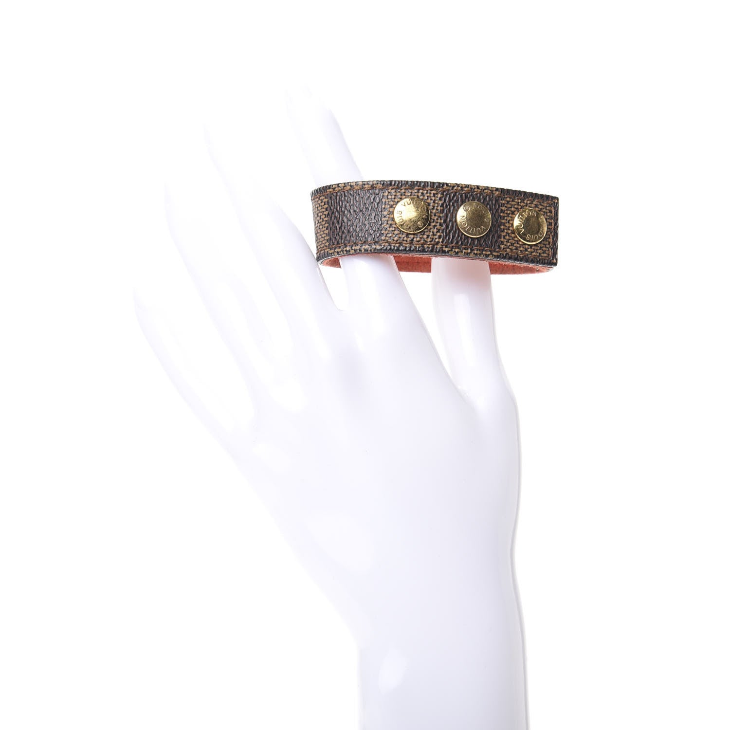 Louis Vuitton Damier Ebene Soho Bracelet 2 of 4
