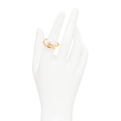 Cartier 18K Yellow Gold Diamond Juste Un Clou Ring 56 7.5 2 of 5