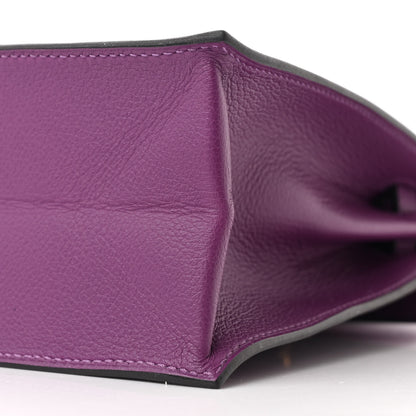 Hermes Evercolor Kelly Danse II Belt Bag Anemone 11 of 12