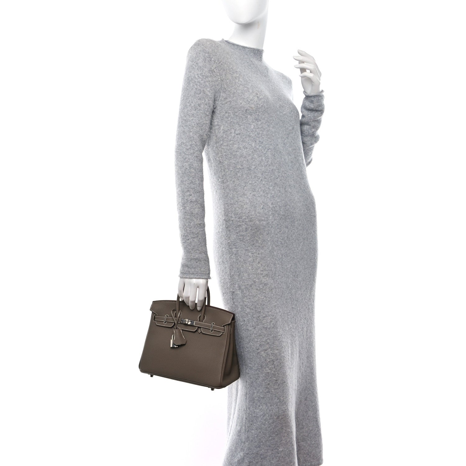 Hermes Togo Birkin 25 Etoupe 2 of 13
