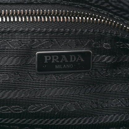 Prada Nylon Tessuto Impuntu Quilted Bandoliera Crossbody Bag Black 6 of 10
