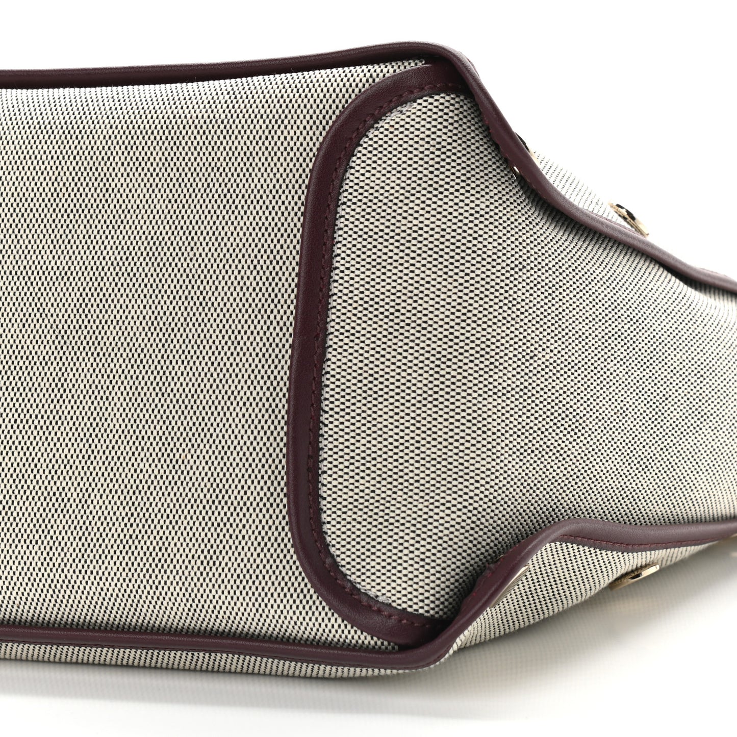 Canvas Medium Bond Shopper Tote Aubergine