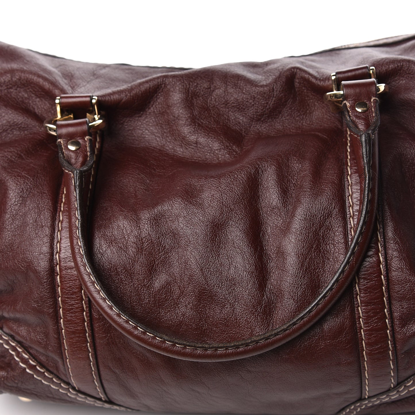 Calfskin Horsebit Medium Nail Boston Brown