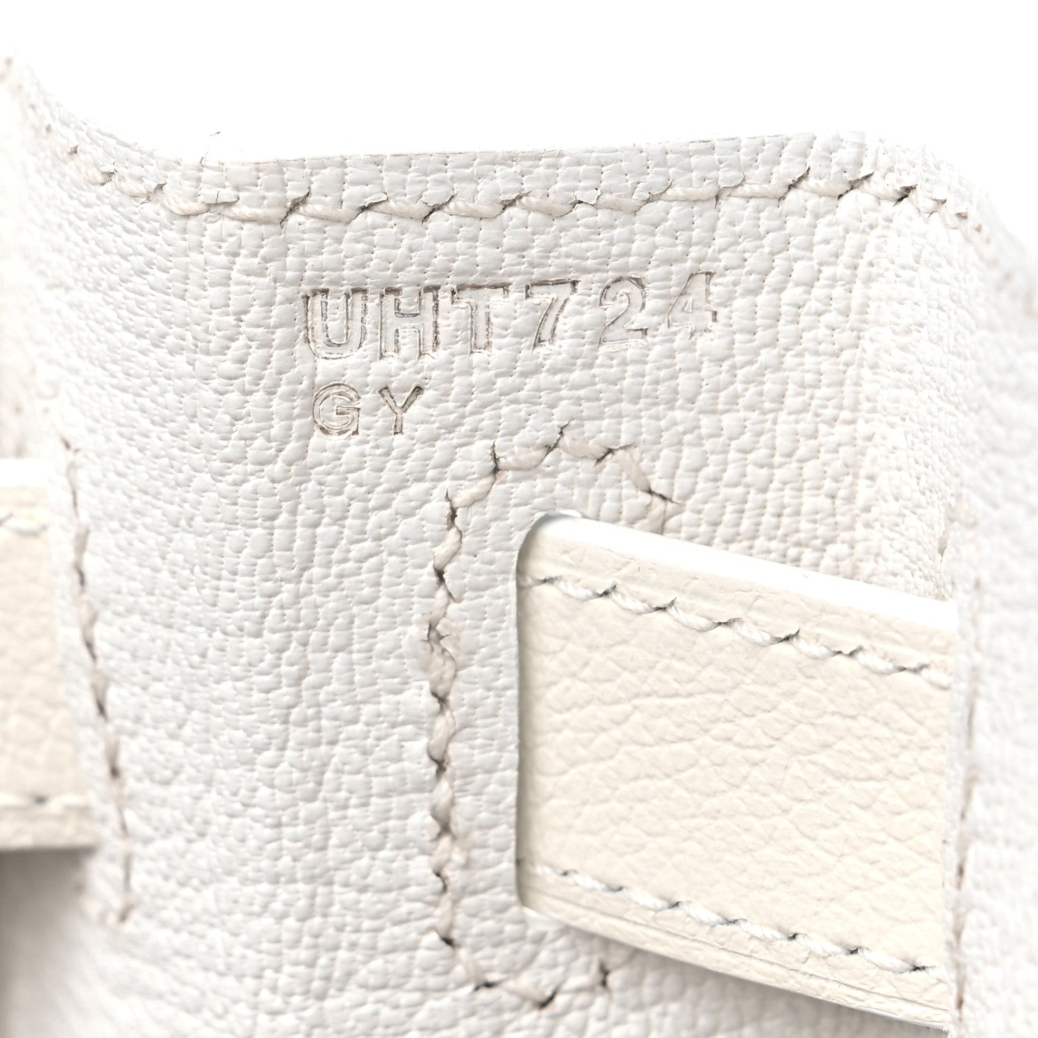 Hermes Evercolor Kelly Retourne 28 White 7 of 10