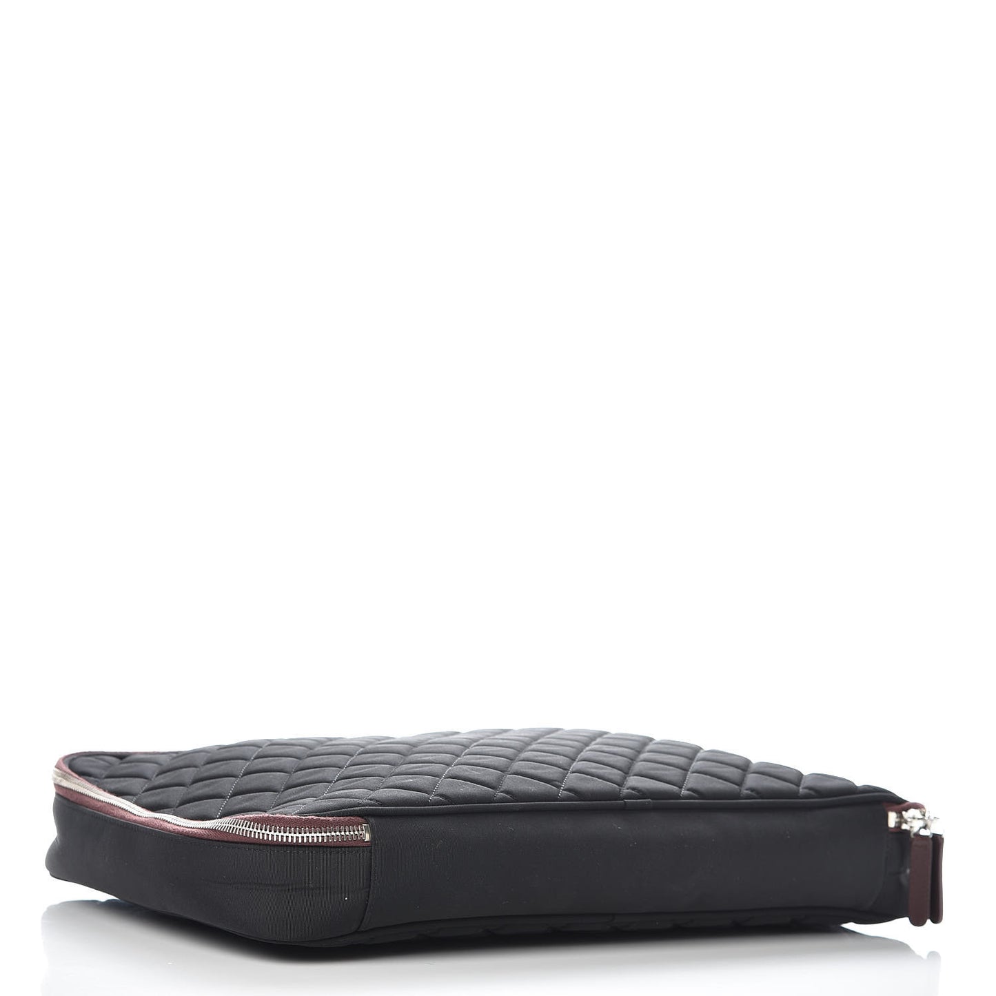 Nylon Quilted Laptop Case Black
