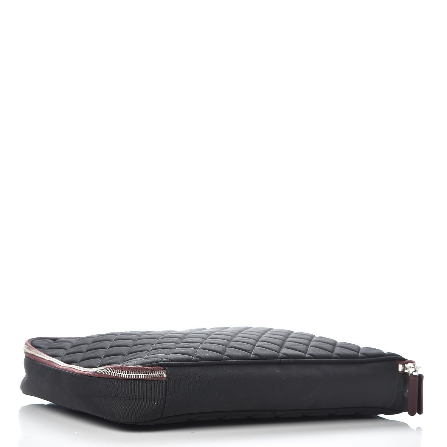 Chanel Nylon Quilted Laptop Case Black 4 of 9