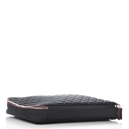 Chanel Nylon Quilted Laptop Case Black 4 of 9