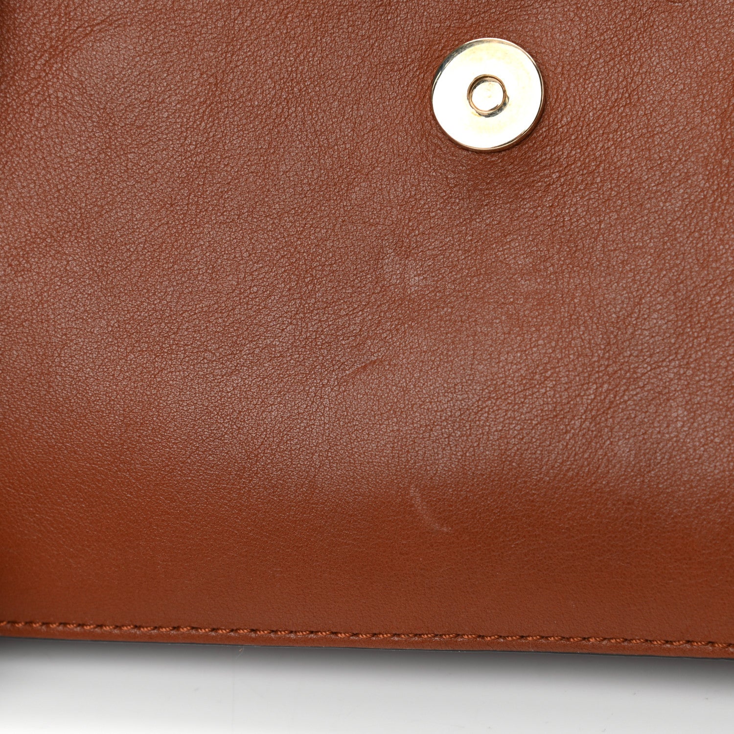 Chloe Suede Calfskin Small Faye Shoulder Bag Tobacco 12 of 17