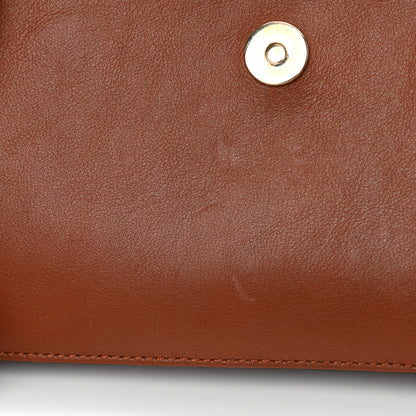 Chloe Suede Calfskin Small Faye Shoulder Bag Tobacco 12 of 17