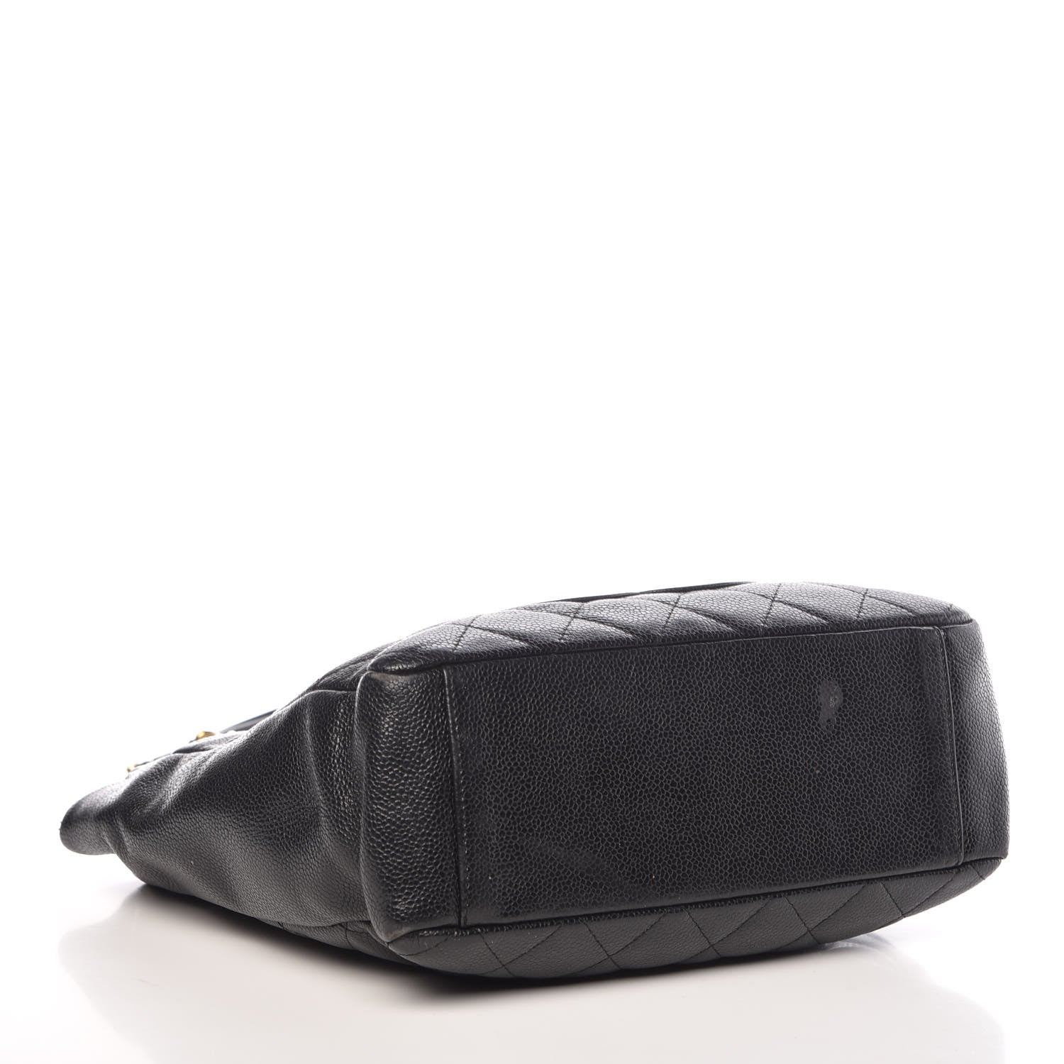 Chanel Caviar Quilted Petit Shopping Tote PST Black 4 of 14