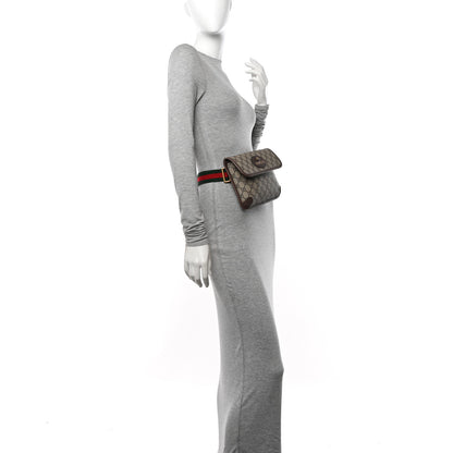 Gucci GG Supreme Monogram Neo Vintage Web Belt Bag Brown 2 of 13