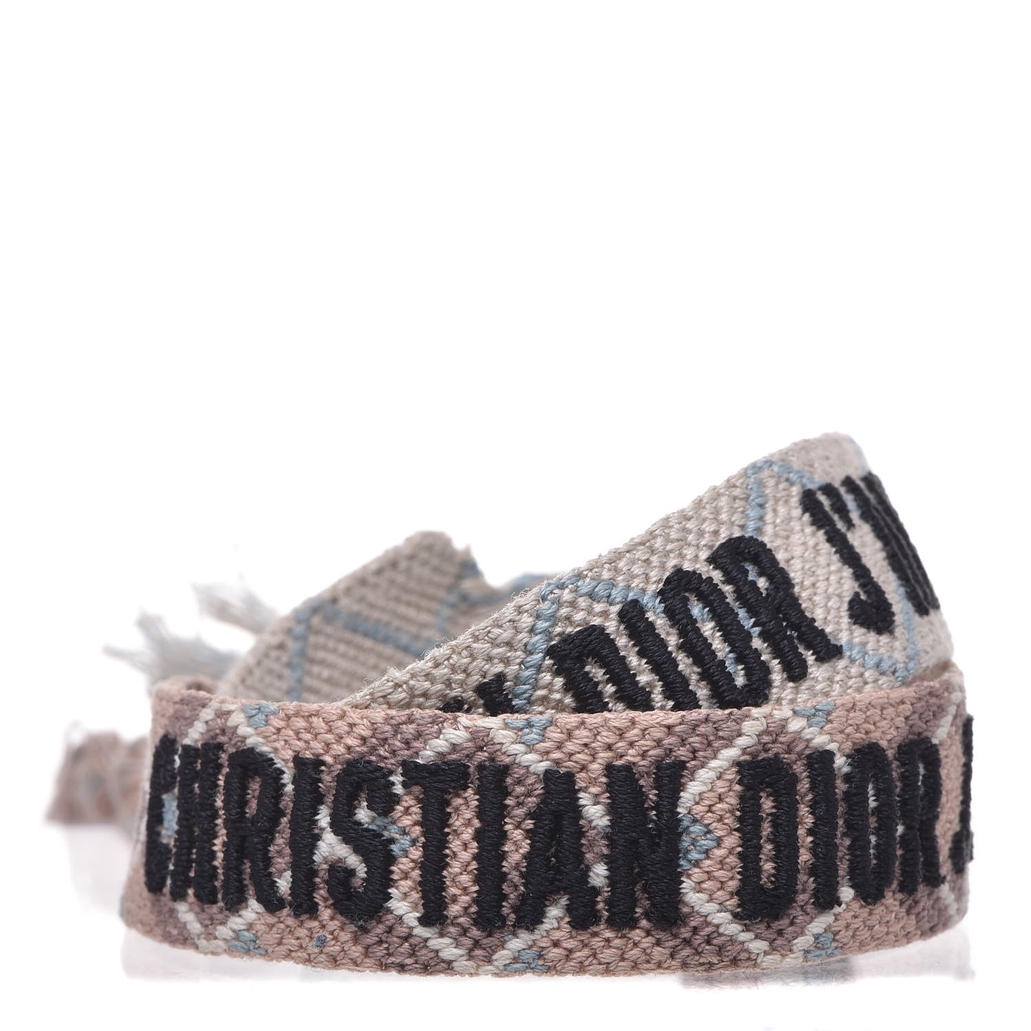 Christian Dior Woven Cotton J'Adior Friendship Bracelet Set 1 of 3