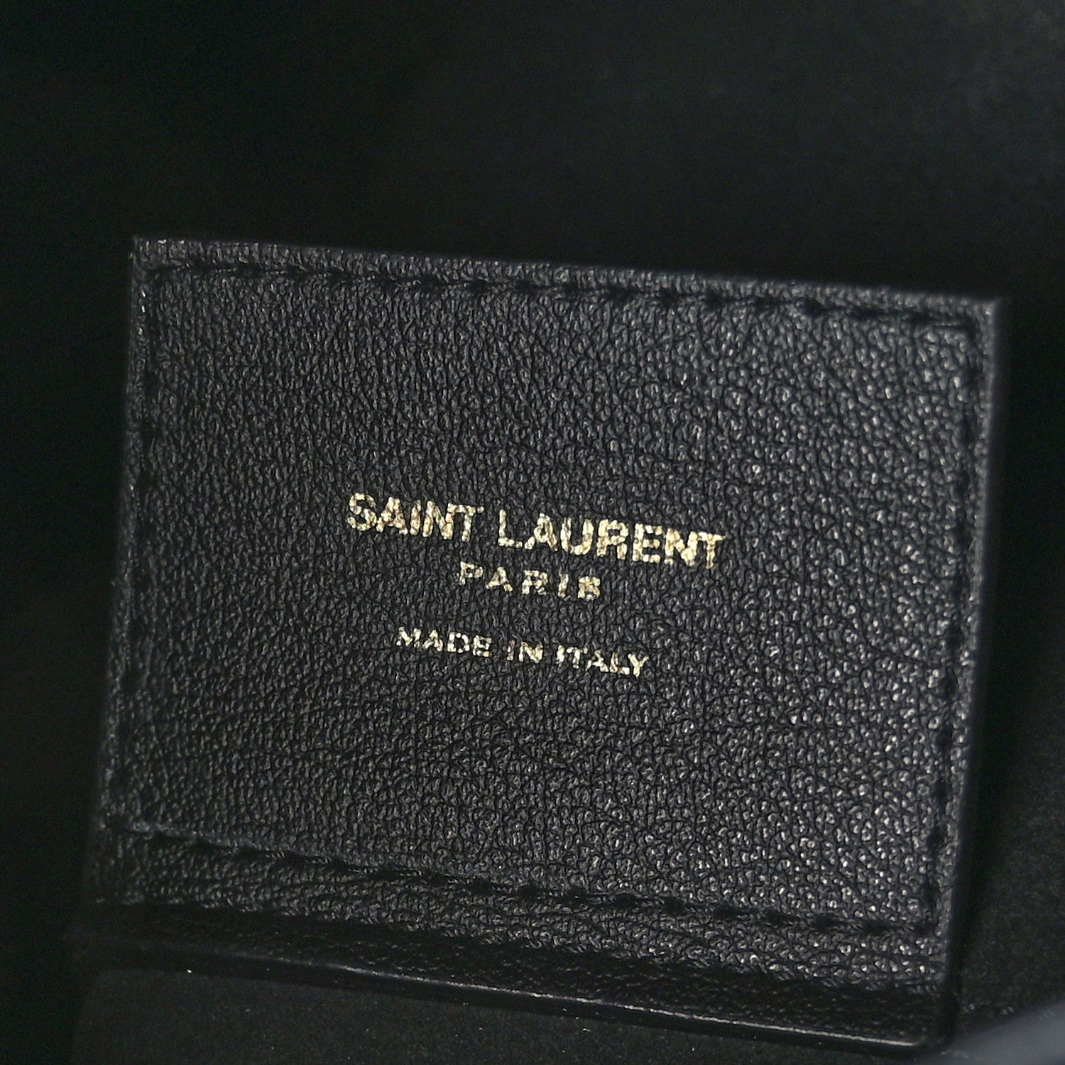 Saint Laurent Calfskin Toy Shopping Tote Black 6 of 9