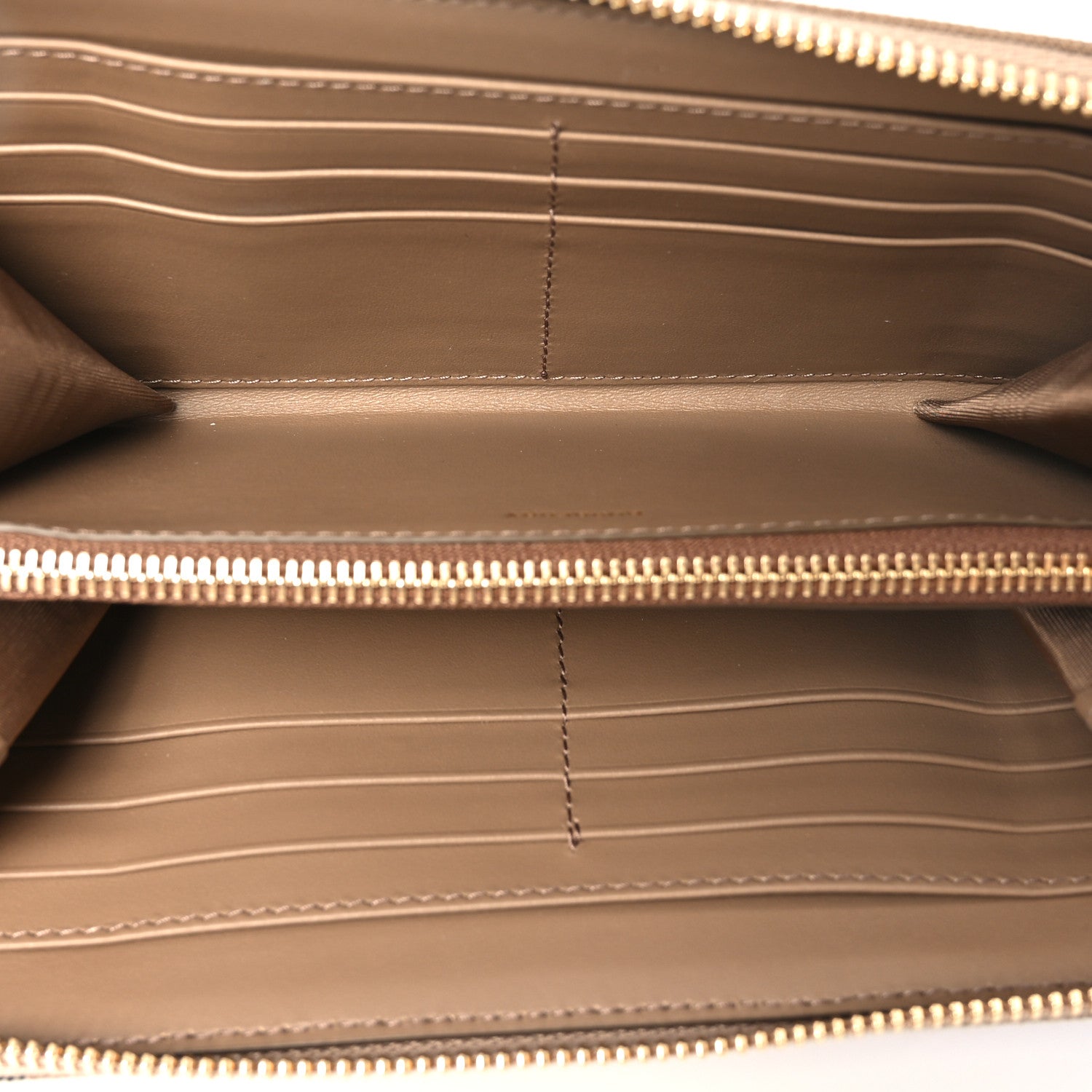 Burberry House Check Large Ziggy Zip Around Wallet Earth 5 of 6