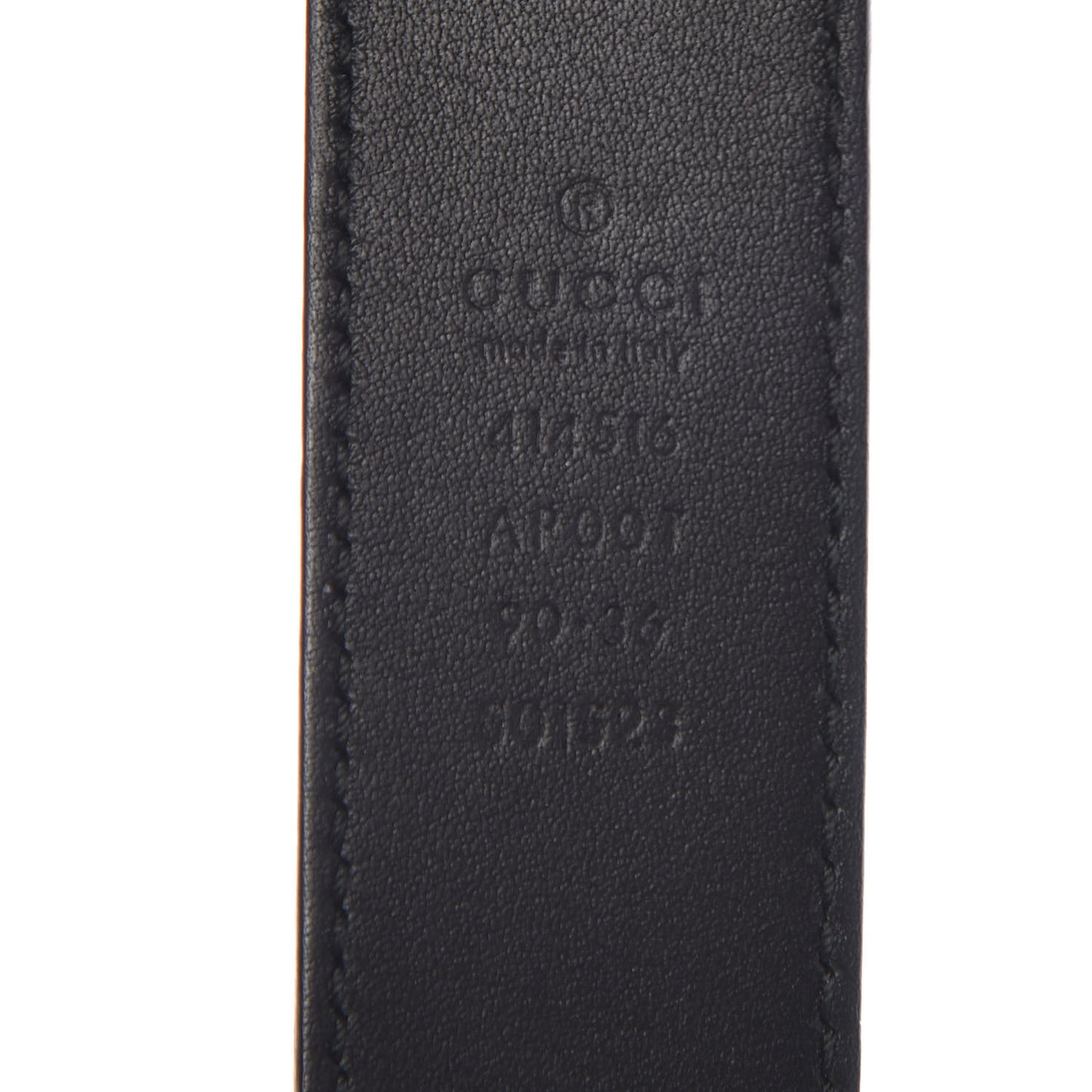 Calfskin Double G 30mm Belt 90 36 Black