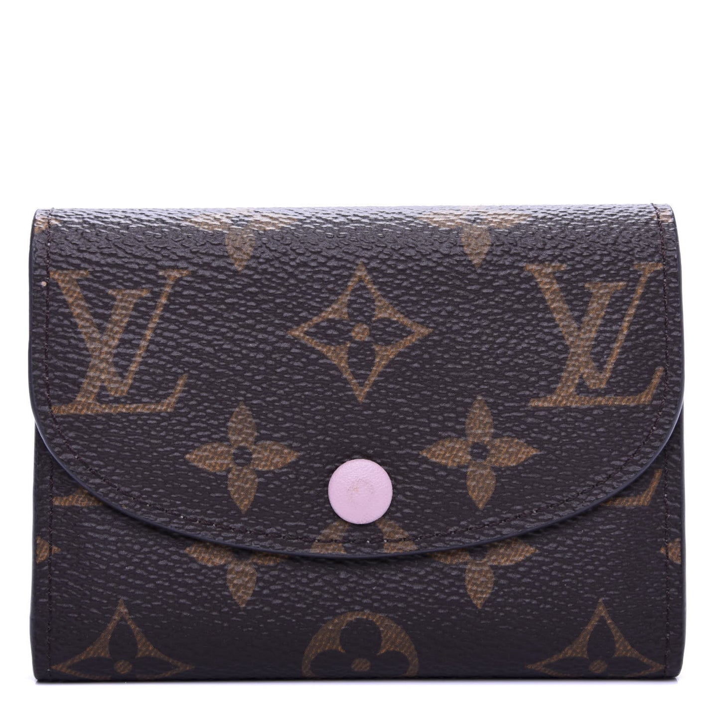 Monogram Rosalie Coin Purse Rose Ballerine