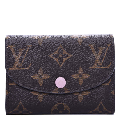 Louis Vuitton Monogram Rosalie Coin Purse Rose Ballerine 1 of 7