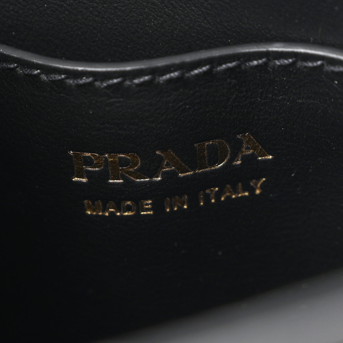 Prada Calfskin Mini Carry Shoulder Bag Black 6 of 11