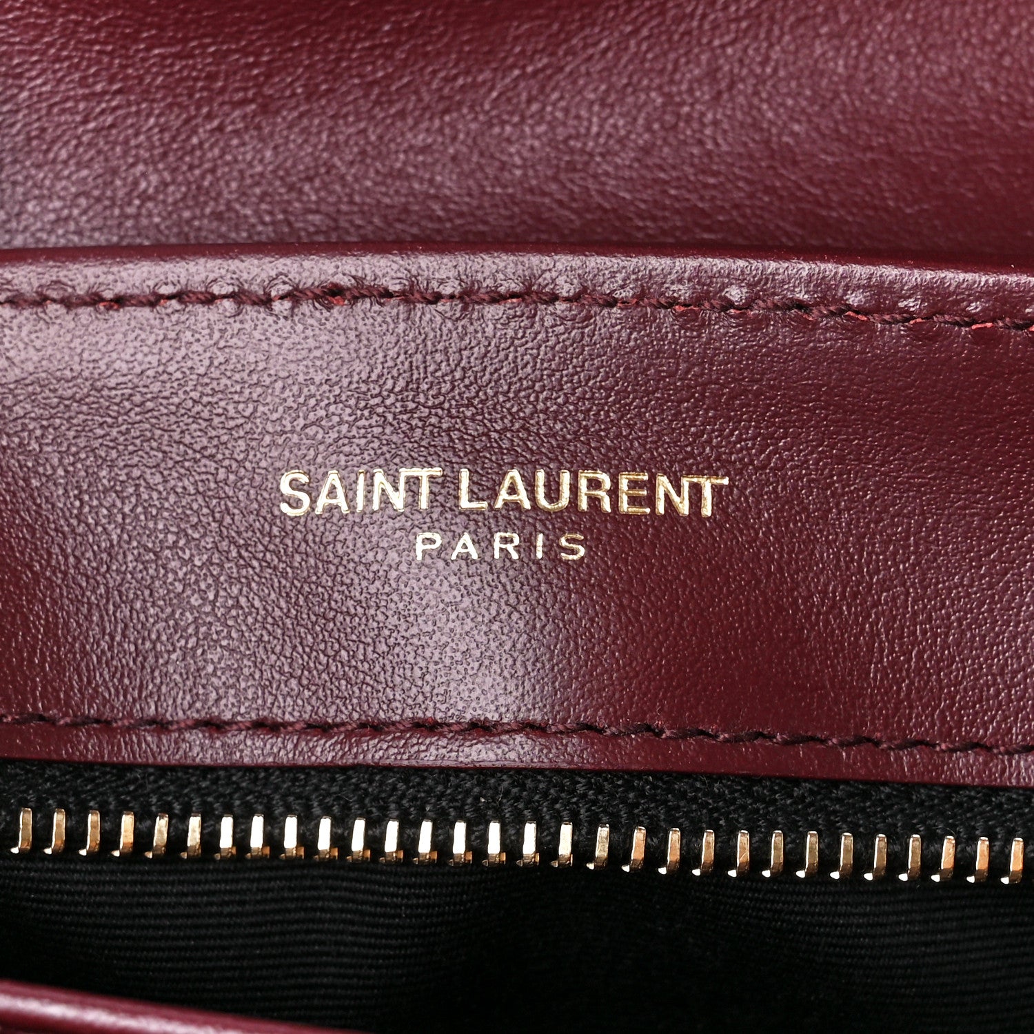 Saint Laurent Calfskin Y Quilted Monogram Toy Loulou Monogram Crossbody Bag Rouge Legion 6 of 12