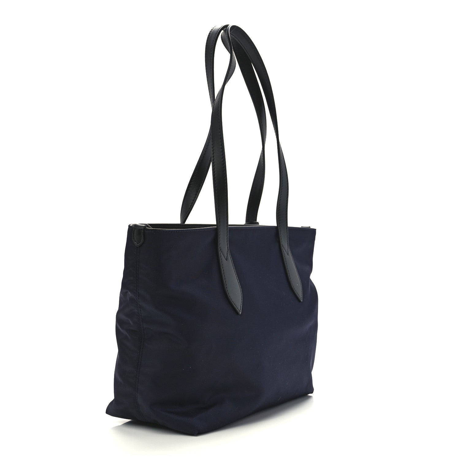 Burberry Nylon Logo Small Ardwell Tote Navy 3 of 12