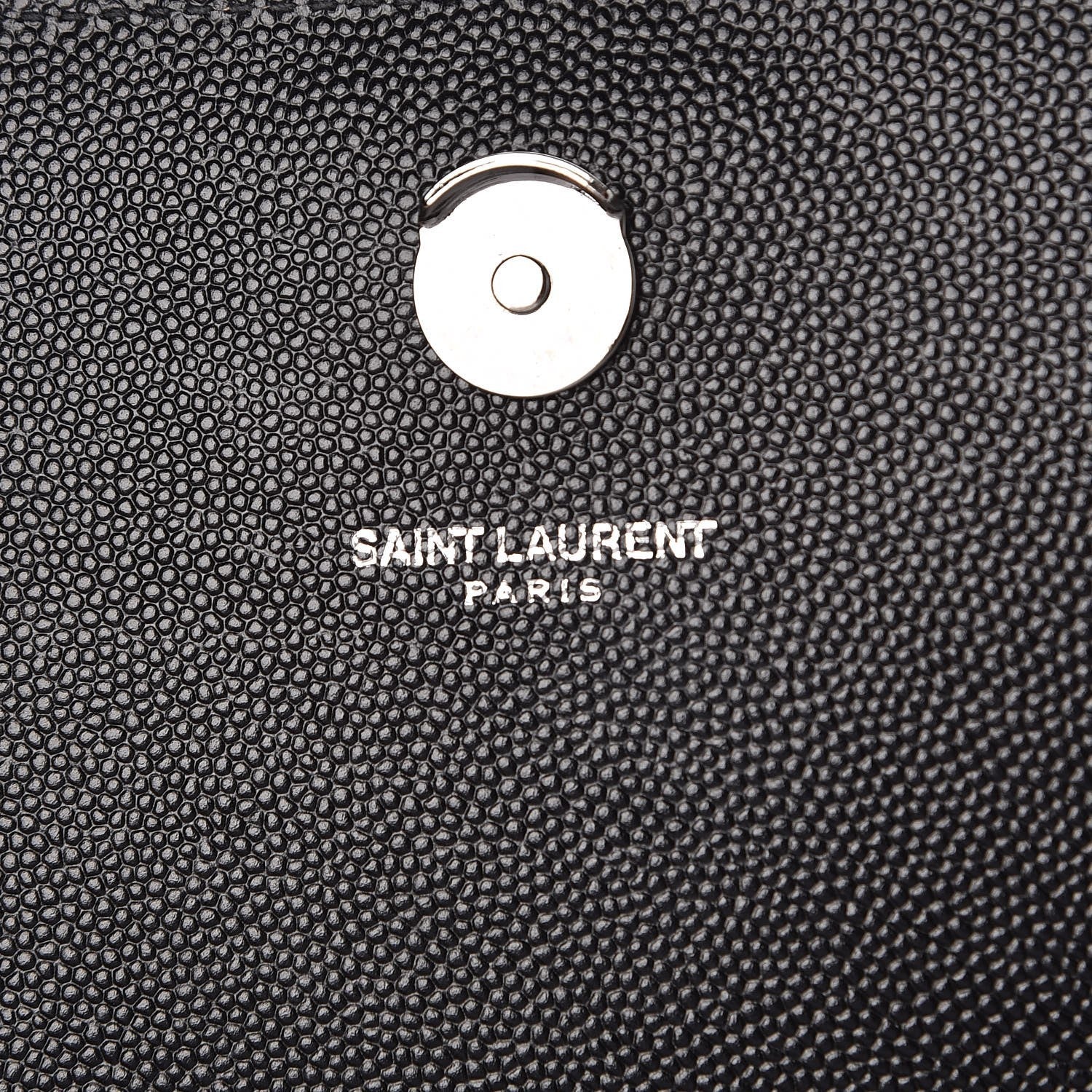 Saint Laurent Grain De Poudre Medium Classic Monogram Kate Satchel Black 7 of 8