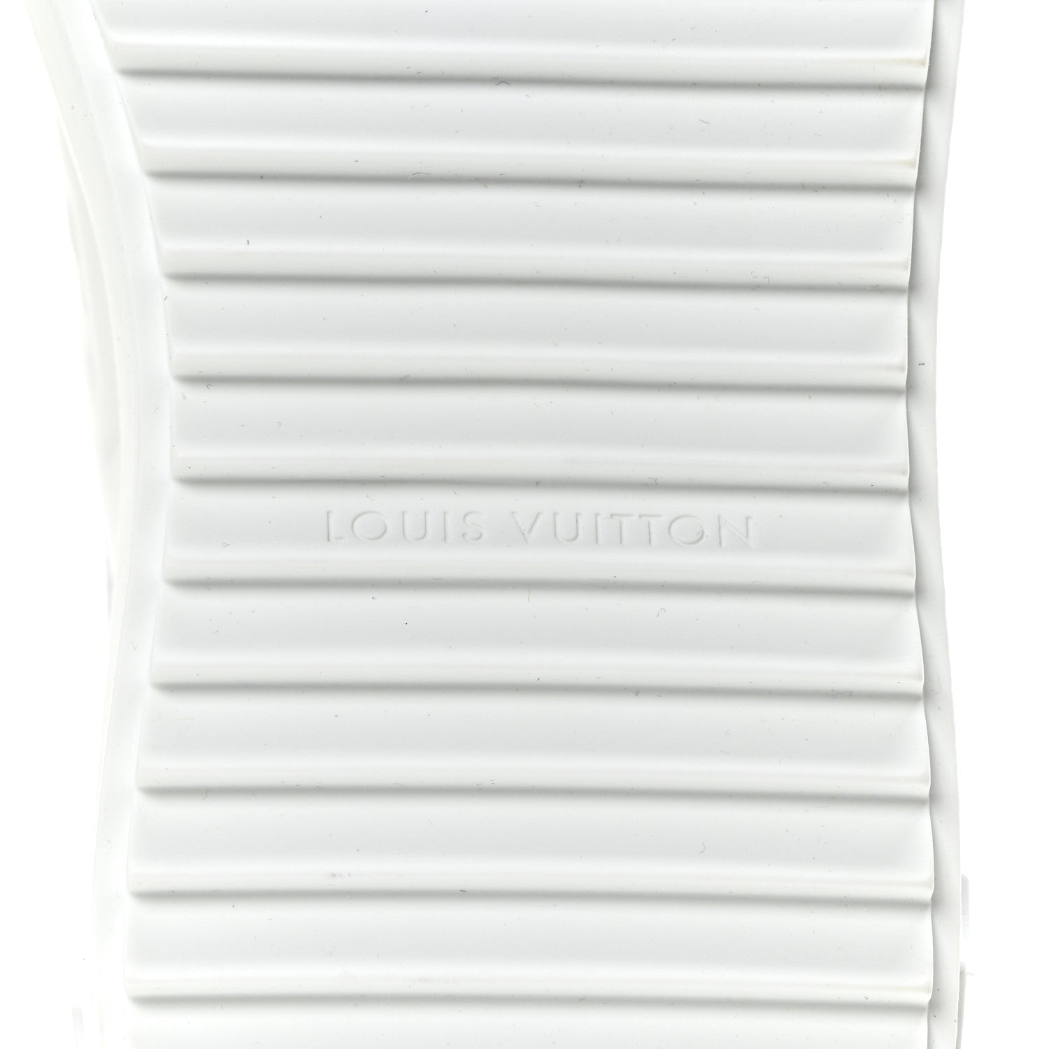 Louis Vuitton Monogram Embossed Calfskin Time Out Sneakers 38 White 7 of 9