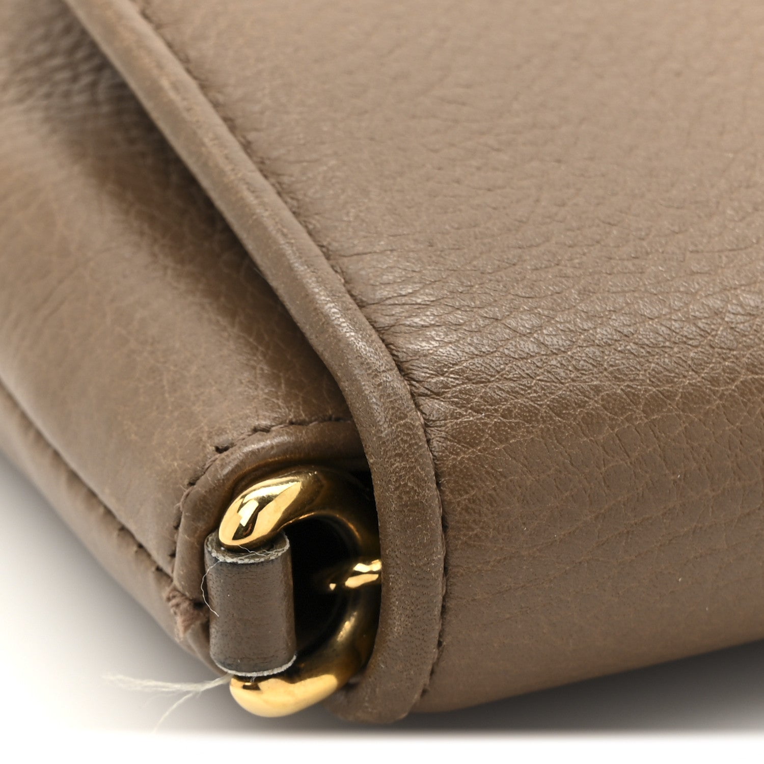 Gucci Cellarius Calfskin Medium 1973 Chain Shoulder Bag Marron Glace 14 of 15