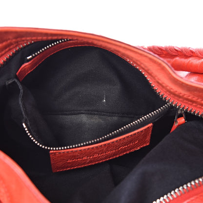 Balenciaga Chevre Giant 21 Silver Hardware City Tomate 8 of 24