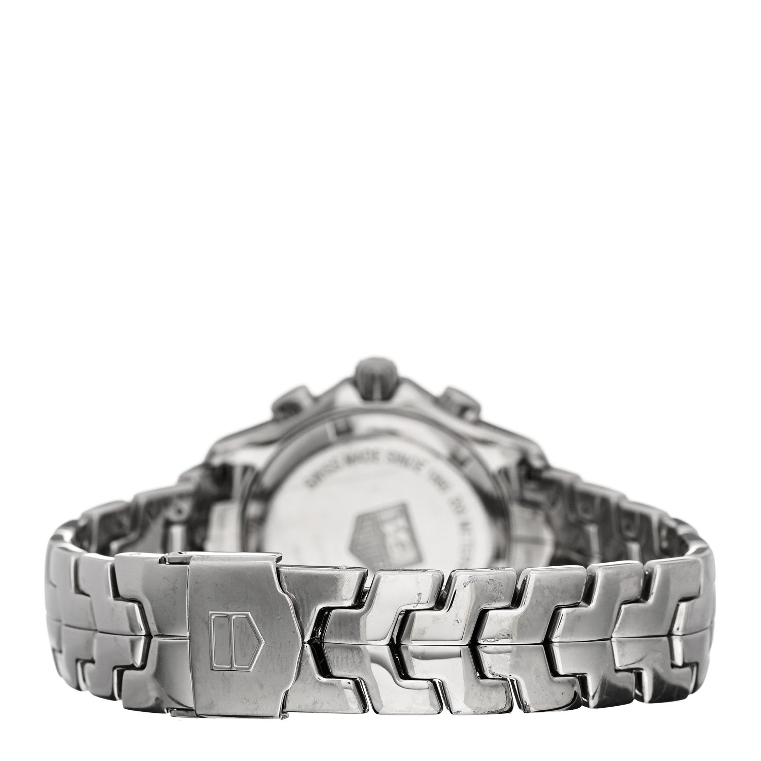 Tag Heuer Stainless Steel Diamond Bezel Mother of Pearl 33mm Link Lady Quartz Watch CJF1314 3 of 5