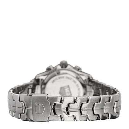 Tag Heuer Stainless Steel Diamond Bezel Mother of Pearl 33mm Link Lady Quartz Watch CJF1314 3 of 5