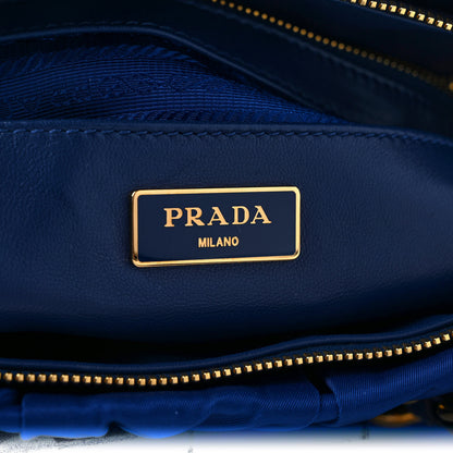 Prada Tessuto Nylon Gaufre Tote Bleutte 5 of 10