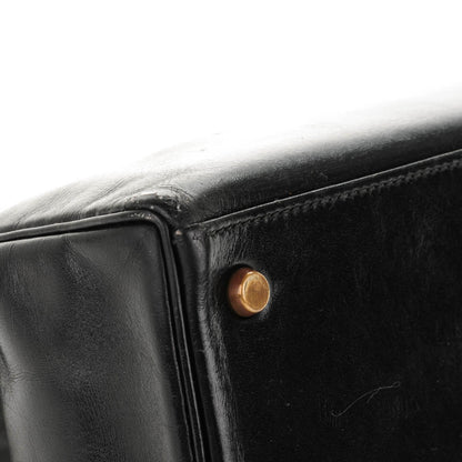 Hermes Box Kelly Retourne 28 Black 14 of 21