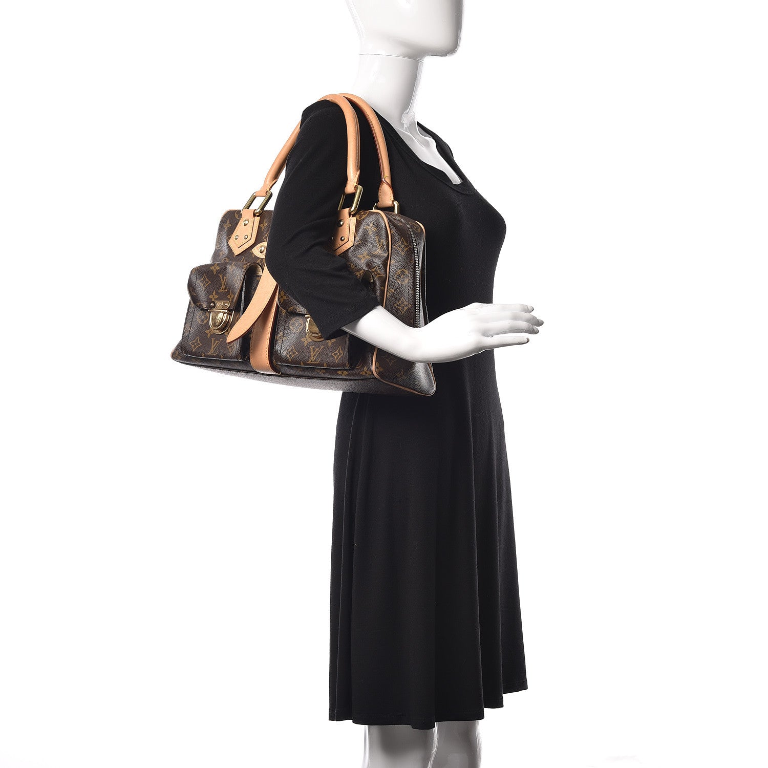 Louis Vuitton Monogram Manhattan GM 2 of 18