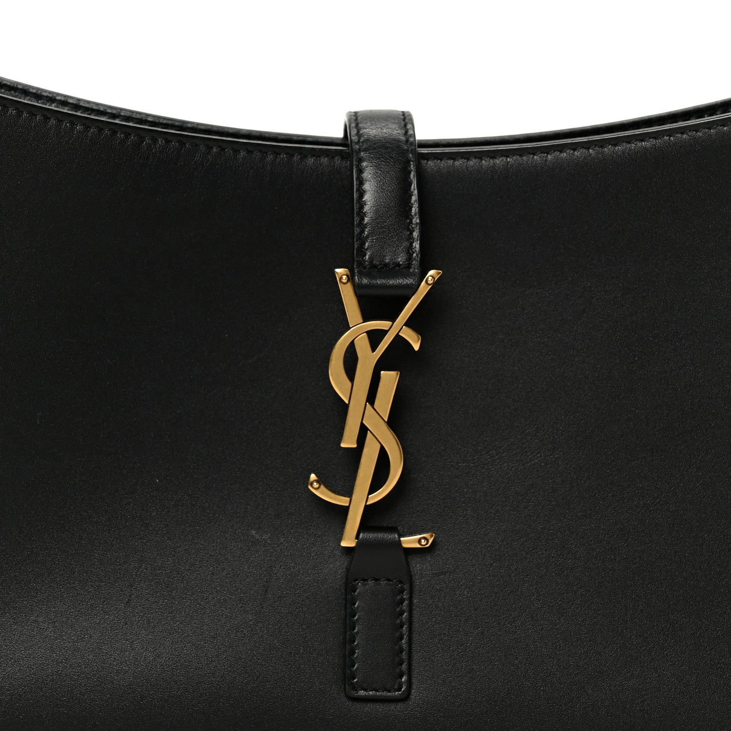 Saint Laurent Smooth Calfskin Le 5 A 7 Hobo Black 8 of 10