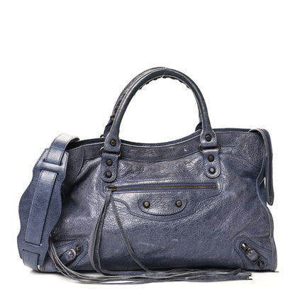 Balenciaga Agneau Classic Hardware City Bleu Roi 1 of 9