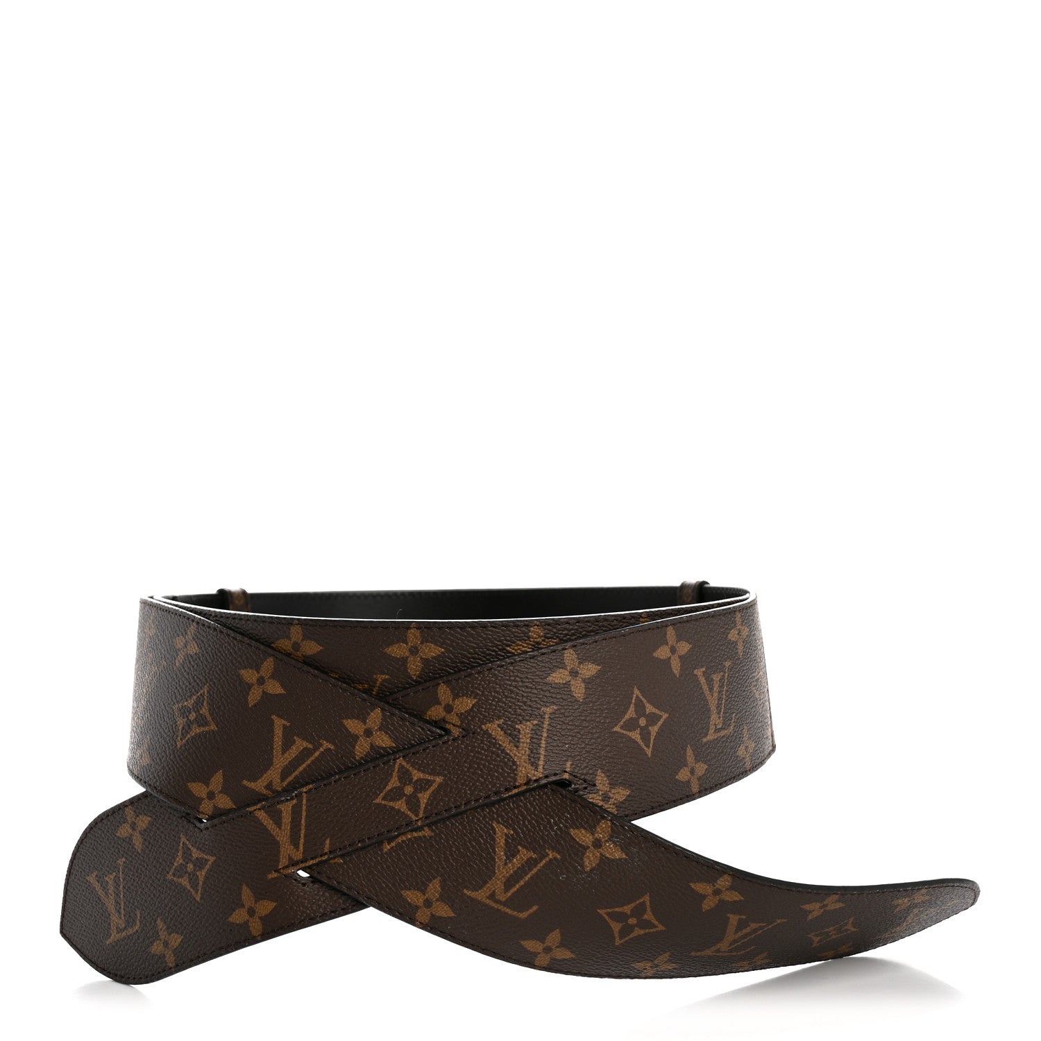 Louis Vuitton Monogram 60mm The Wrapped Belt 1 of 4