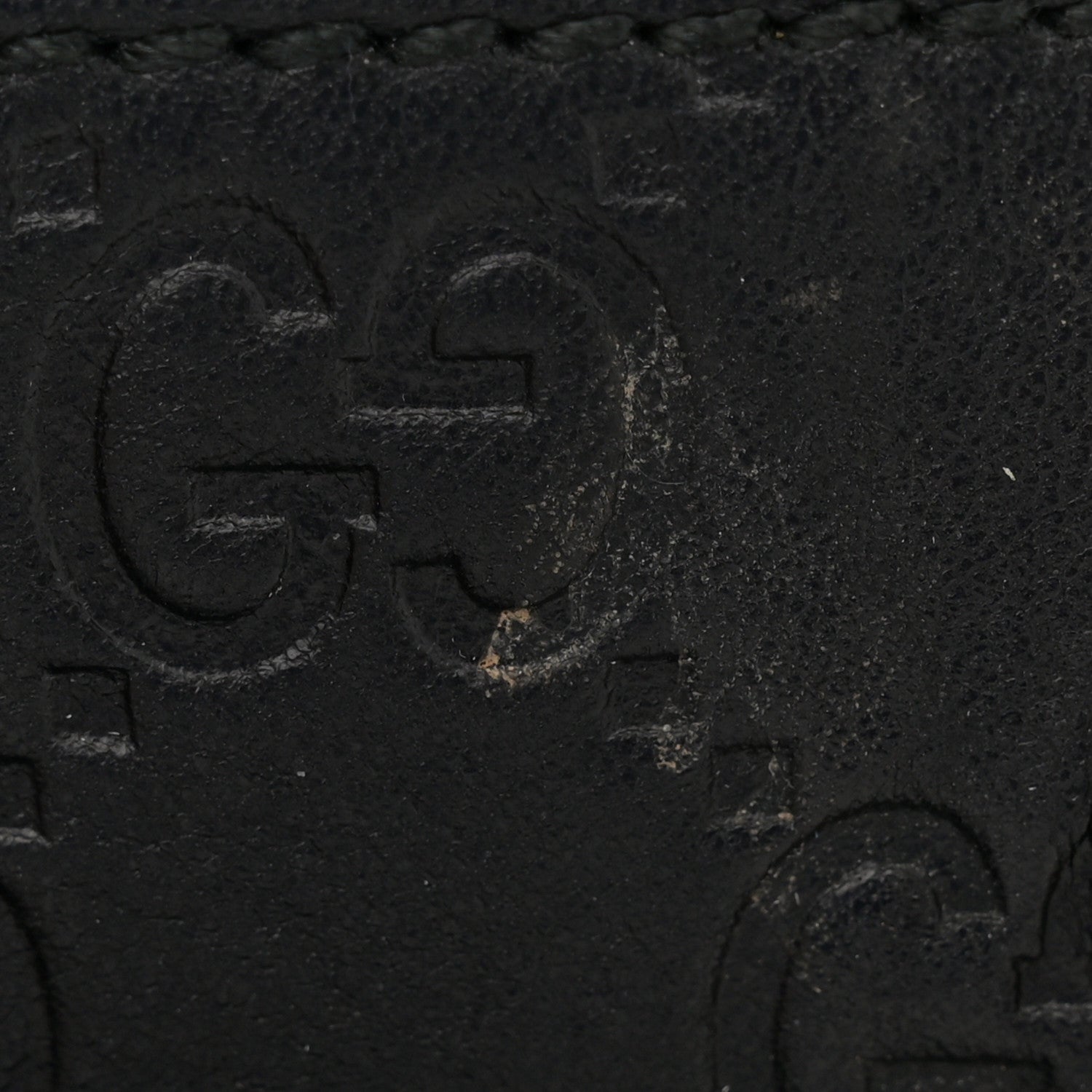 Gucci Guccissima Large Emily Chain Shoulder Bag Black 13 of 15