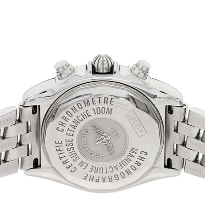 Breitling Stainless Steel Diamond Mother of Pearl 39mm Cockpit Chronograph Automatic Watch A13357 4 of 4