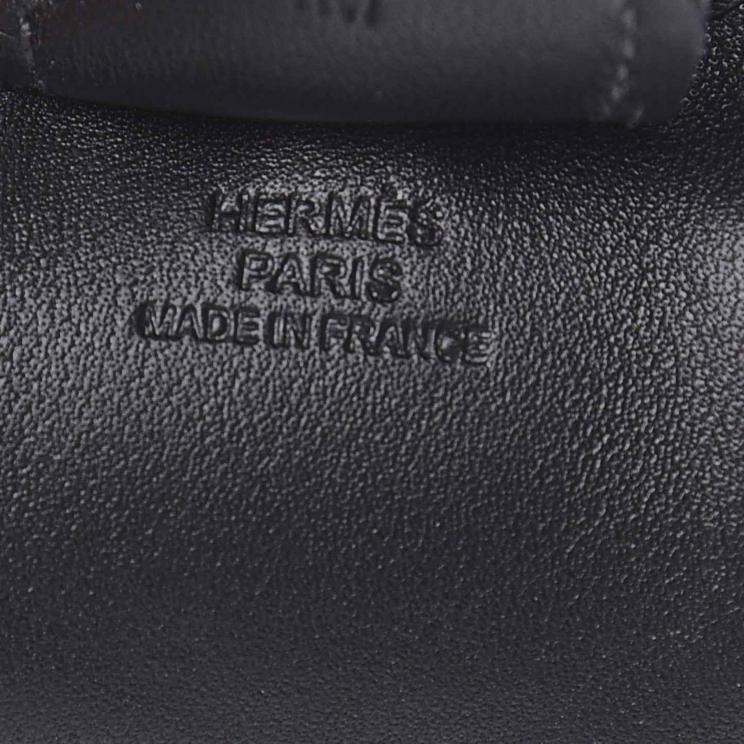 Milo Lambskin Grigri Rodeo Horse Bag Charm MM So Black