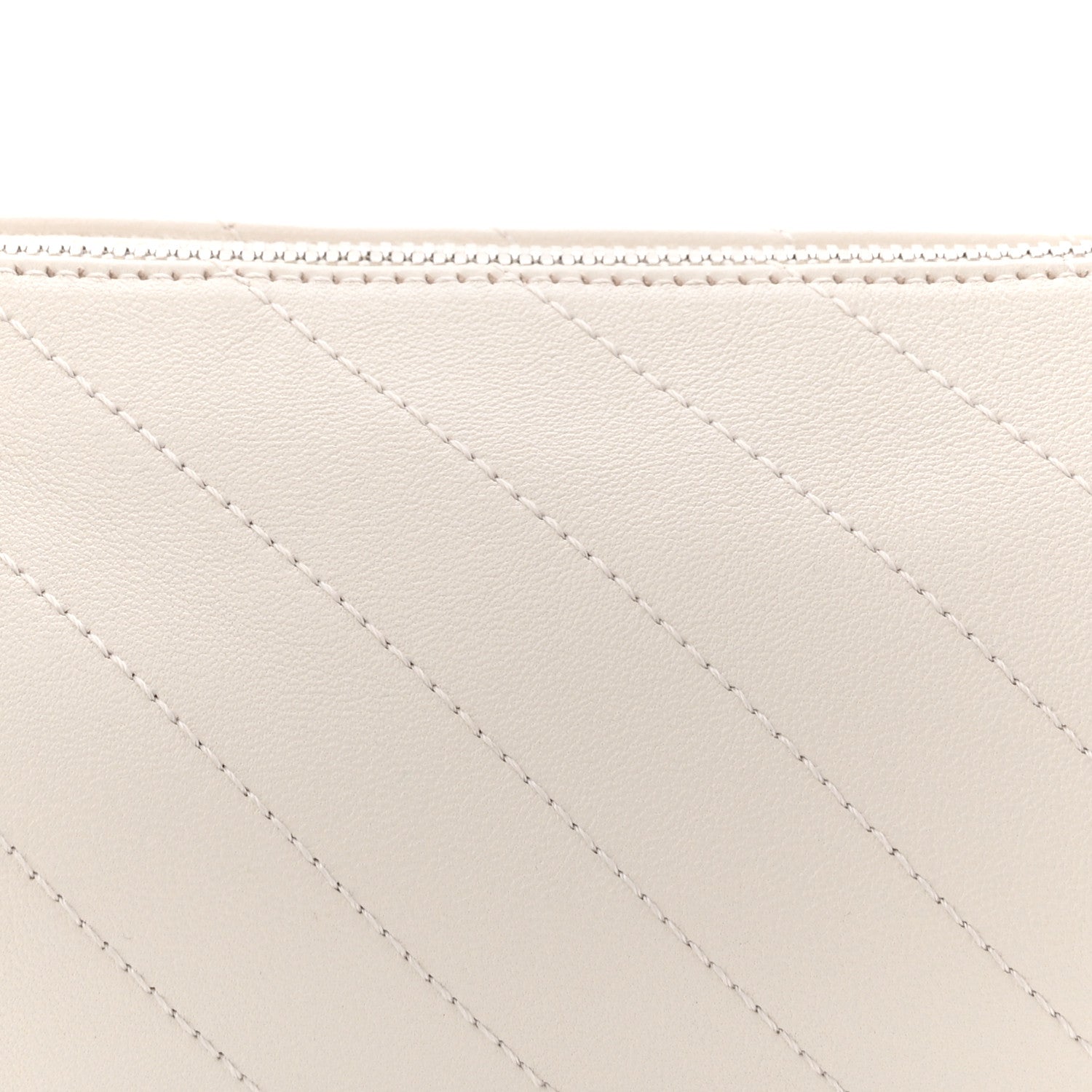 Gucci Sakai Be Green Calfskin Diagonal Stitched Mini Blondie Barrel Shoulder Bag Mystic White 8 of 11