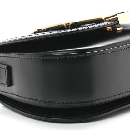 Versace Calfskin Small Greca Goddess Shoulder Bag Black 11 of 13