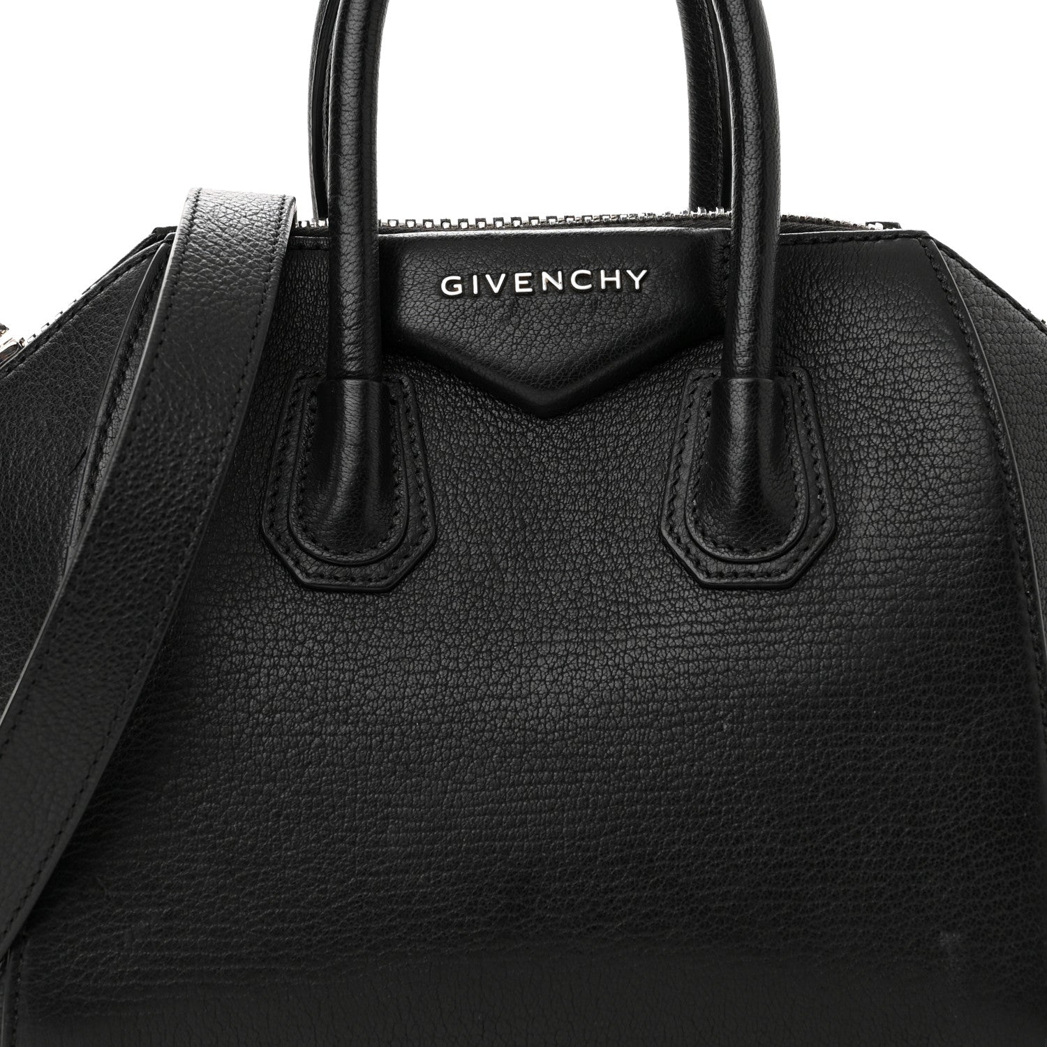 Givenchy Sugar Goatskin Mini Antigona Black 8 of 13