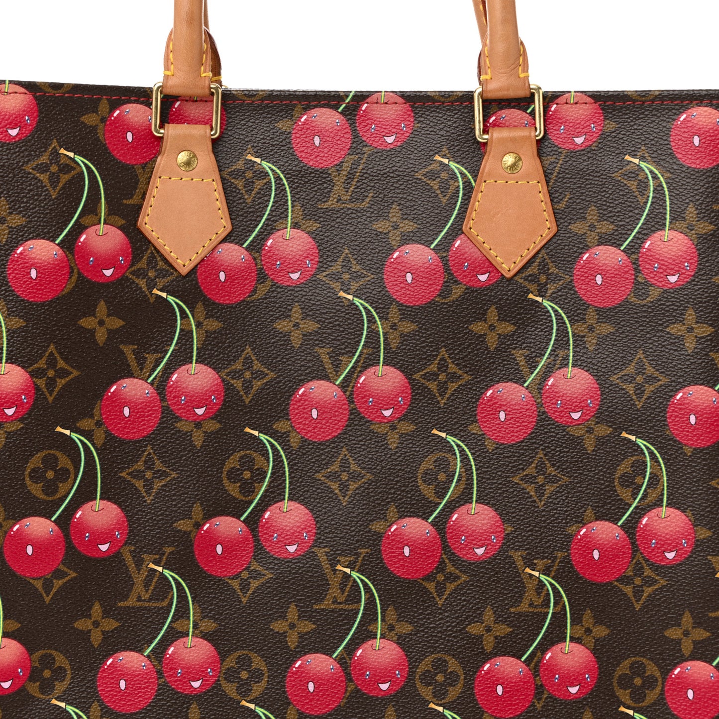 Monogram Cerises Sac Plat