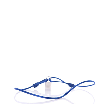 Louis Vuitton X UNICEF Sterling Silver Lockit Bracelet Blue 2 of 4