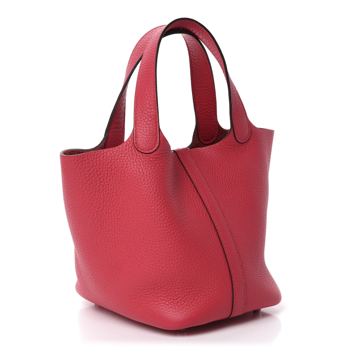 Hermes Taurillon Clemence Picotin Lock 18 PM Rose Extreme 3 of 11