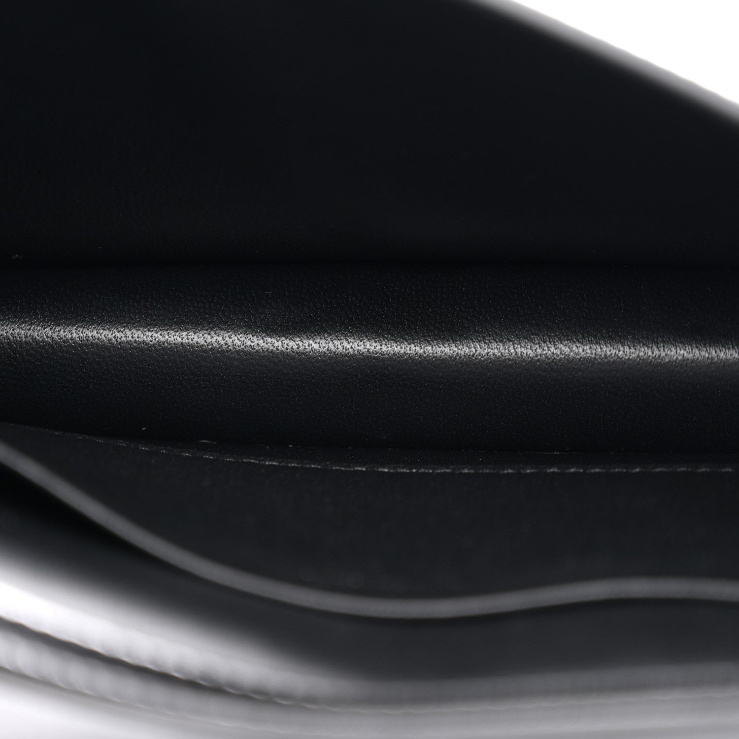 Celine Shiny Calfskin Triomphe Multipochette Black 5 of 9
