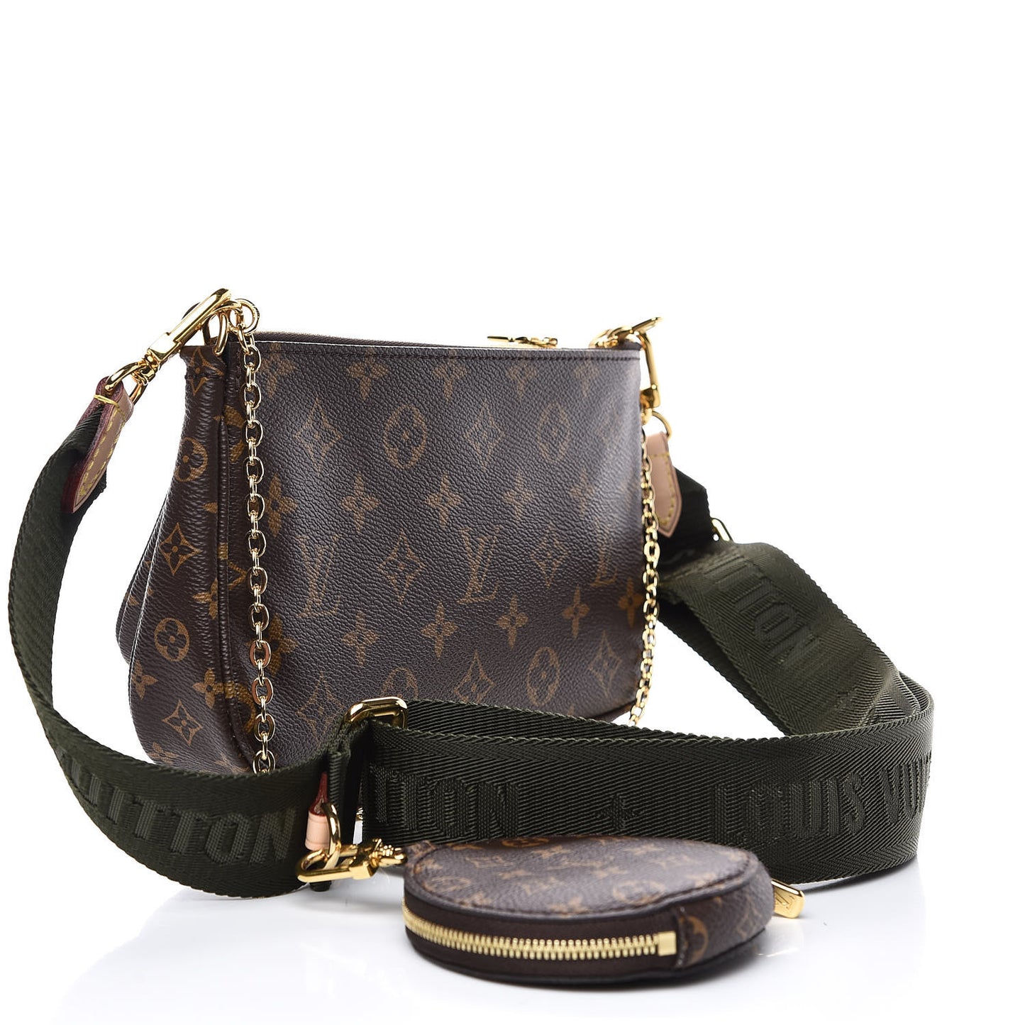 Monogram Multi Pochette Accessories Kaki